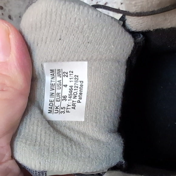 Salomon mid wrap hikers size USA 4 UK3.5 EUR 36 - Picture 4 of 9